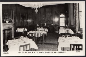 Surrey Postcard - Dining Room, P.O.F.R.Centre, Busbridge Hall, Godalming A6573