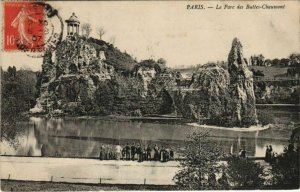 CPA PARIS 19e Buttes-Chaumont (34387)