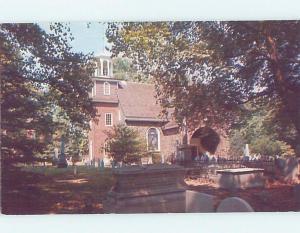 Unused Pre-1980 CHURCH SCENE Wilmington Delaware DE G3153