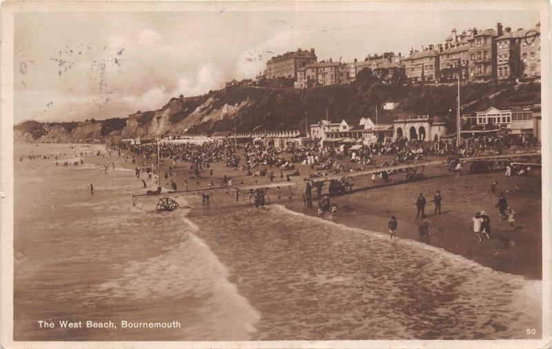 BR65631 the west beach bournemouth real photo   uk