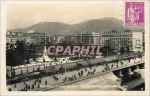 Postcard Modern Nice Albert 1st Gardens View from the Palace of the Jetee