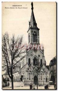 Old Postcard Issoudun Our Lady of the Sacred Heart
