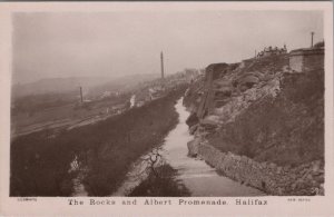 Yorkshire Postcard - Halifax, The Rocks and Albert Promenade  RS36842