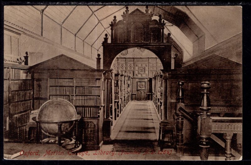 Library,Merion College,Oxford,England,UK