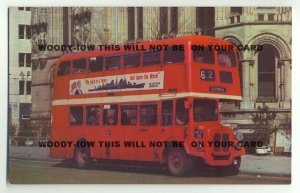 tm157 - Manchester City Transport Bus No 4637 - postcard