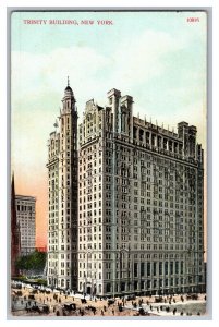 Postcard NY Trinity Building New York City New York