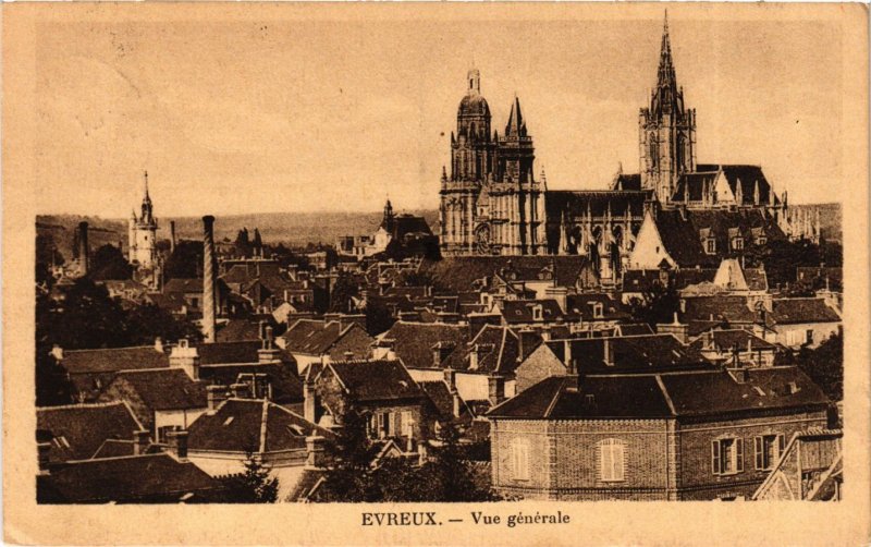 CPA Normandie Eure EVREUX Vue générale (982155)