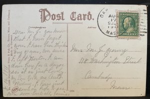 Vintage Postcard 1911 Methodist Tabernacle, Cottage City, Massachusetts (MA)