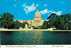 USA Washington D.C United States Capitol Building Vintage Postcard BS.10