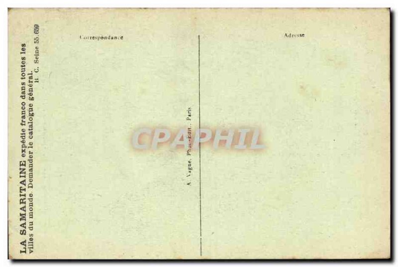 Old Postcard Paris Montmartre Sacre Coeur Basilica