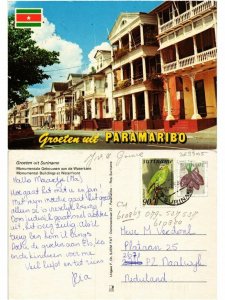 CPM SURINAME-Groeten uit Suriname-Monumental Buildings at Waterfront (329905)