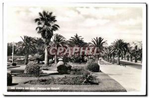 Old Postcard Costa do Estoril ground park