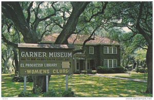 Garner Museum - Exterior, Uvalde, Texas, 1950-1960s