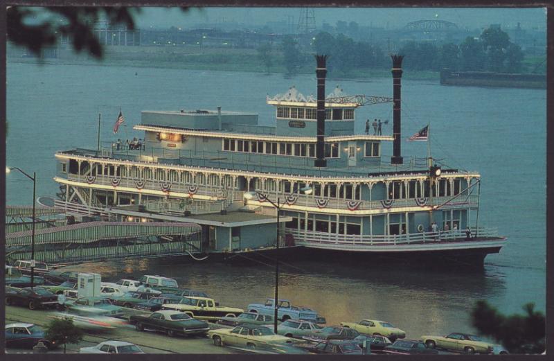 Robert E Lee,Riverboat Restaurant,St Louis,MO Postcard