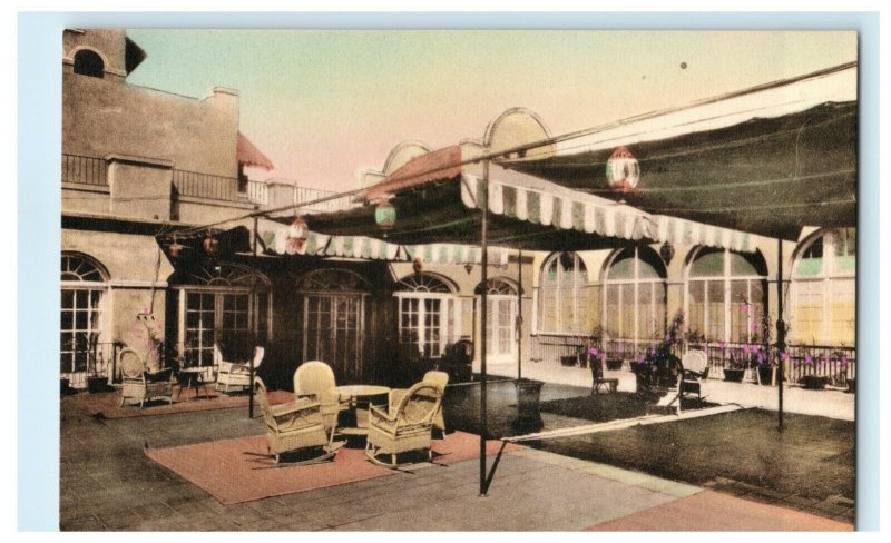 c1920's Roof Garden San Marcos Chandler Arizona AZ Antique Postcard 