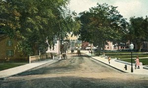 Postcard Early View of East Broad Street, Westerly, RI.   L6