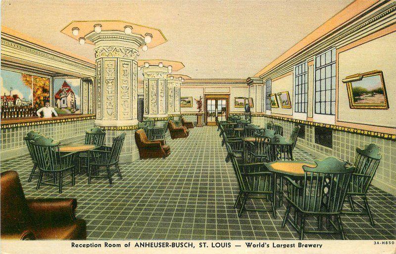 Anheuser Busch Budweiser Brewery Interior 1920s St Louis Missouri Teich 6901