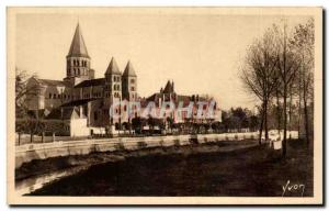 Old Postcard Paray Le Monial The Sacre Coeur Basilica