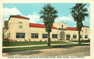 CA, Redlands, California, Home of Mutual Orange Distributers