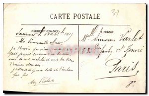 Postcard Old Chinon General view