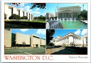 Postcard - Famous Museums of Washington, District of Columbia