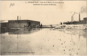 CPA CHARLEVILLE - Crue de la Meuse (155122)