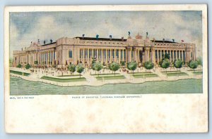 1905 St. Louis Missouri Postcard Palace Education Louisiana Purchase Exposition