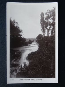 Buckinghamshire WENDOVER Grand Junction Canal Old RP Postcard by Kingsway S6175