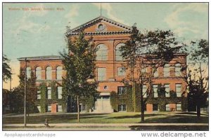 Michigan Detroit Western High School 1910