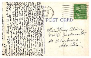 Postcard BUILDING SCENE Tampa Florida FL AQ5750