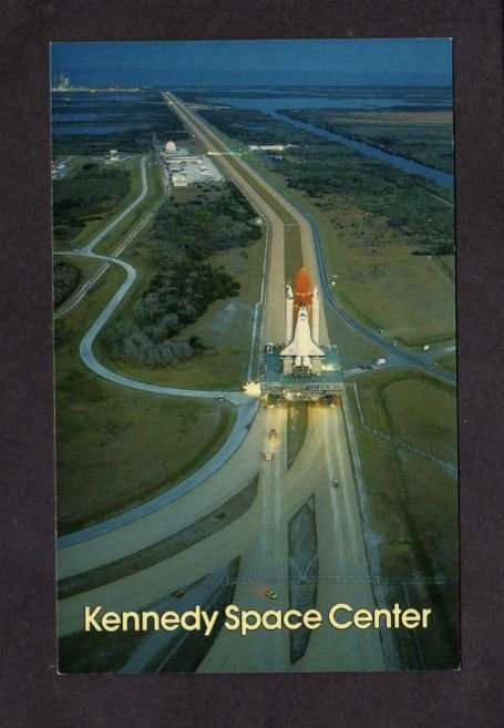 FL NASA Kennedy Space Center Space Shuttle Florida Postcard