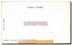 Postcard Modern Egypt Egypt Thbees Deir el Bahari of Queen Hatshepsut The sol...