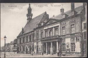 France Postcard - Peronne - L'Hotel De Ville - The Town Hall   RS2344