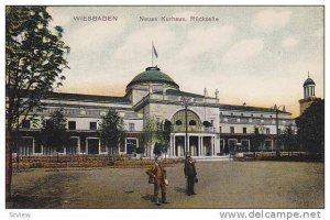 Wiesbaden , Germany , 00-10s ; Neues Kurhaus , Ruckseite