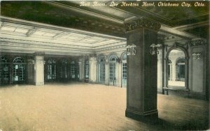 Oklahoma City Lee Huckins Hotel Ball Room Kress Postcard 21-14217