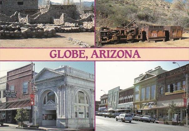 Arizona Globe Downtown Historic District Multi View