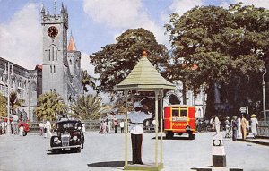 Trafalgar Square Bridgetown Barbados West Indies Unused 