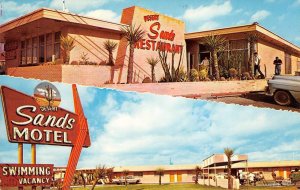 DESERT SANDS MOTEL Big Spring, Texas Hwy 80 Roadside ca 1950s Vintage Postcard