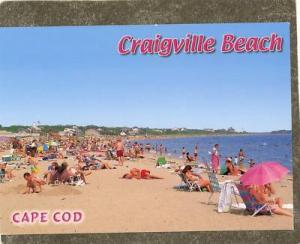 CAPE COD MA MASSACHUSETTS CRAIGVILLE BEACH Postcard
