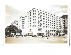 RPPC Hotel Statler Washington D.C.1940s Cars