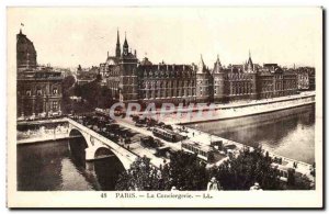 Paris Old Postcard Conciergerie