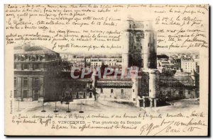 Vincennes Old Postcard General view of the dungeon