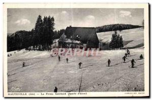 Old Postcard Hauteville Ain La Ferme Guichard