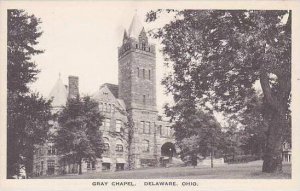 Ohio Delaware Gray Chapel Ohio Wesleyan University Albertype
