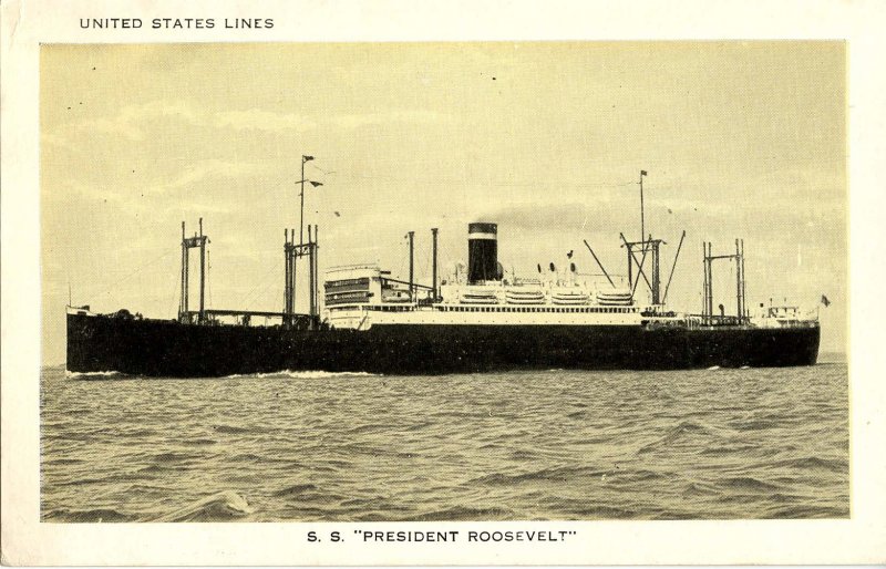 United States Lines - SS President Roosevelt