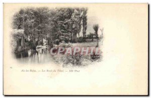 Old Postcard Aix les Bains Les Bords du Tillet