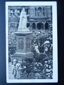 NOTTINGHAM Unveiling of Queen Victoria Statue by Duchess of Portland c1905 PC