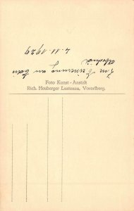 LUSTENAU VORARLBERG AUSTRIA~FAMILY GROUP~1929 PHOTO POSTCARD  