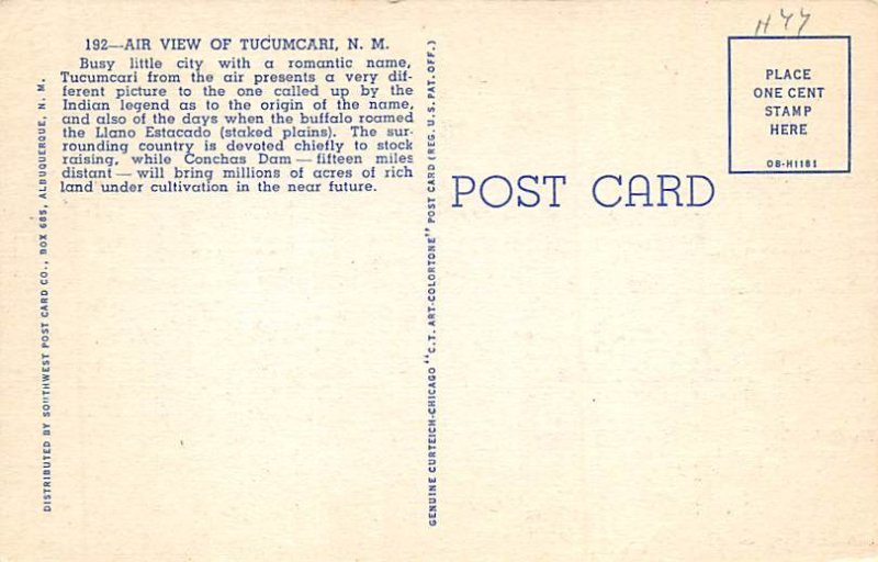 Tucumcari Tucumcari, New Mexico NM s 