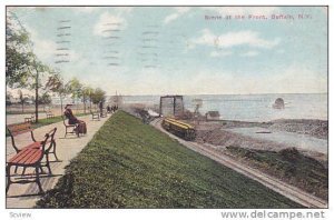 Scene At The Front, Buffalo, New York, PU-1910